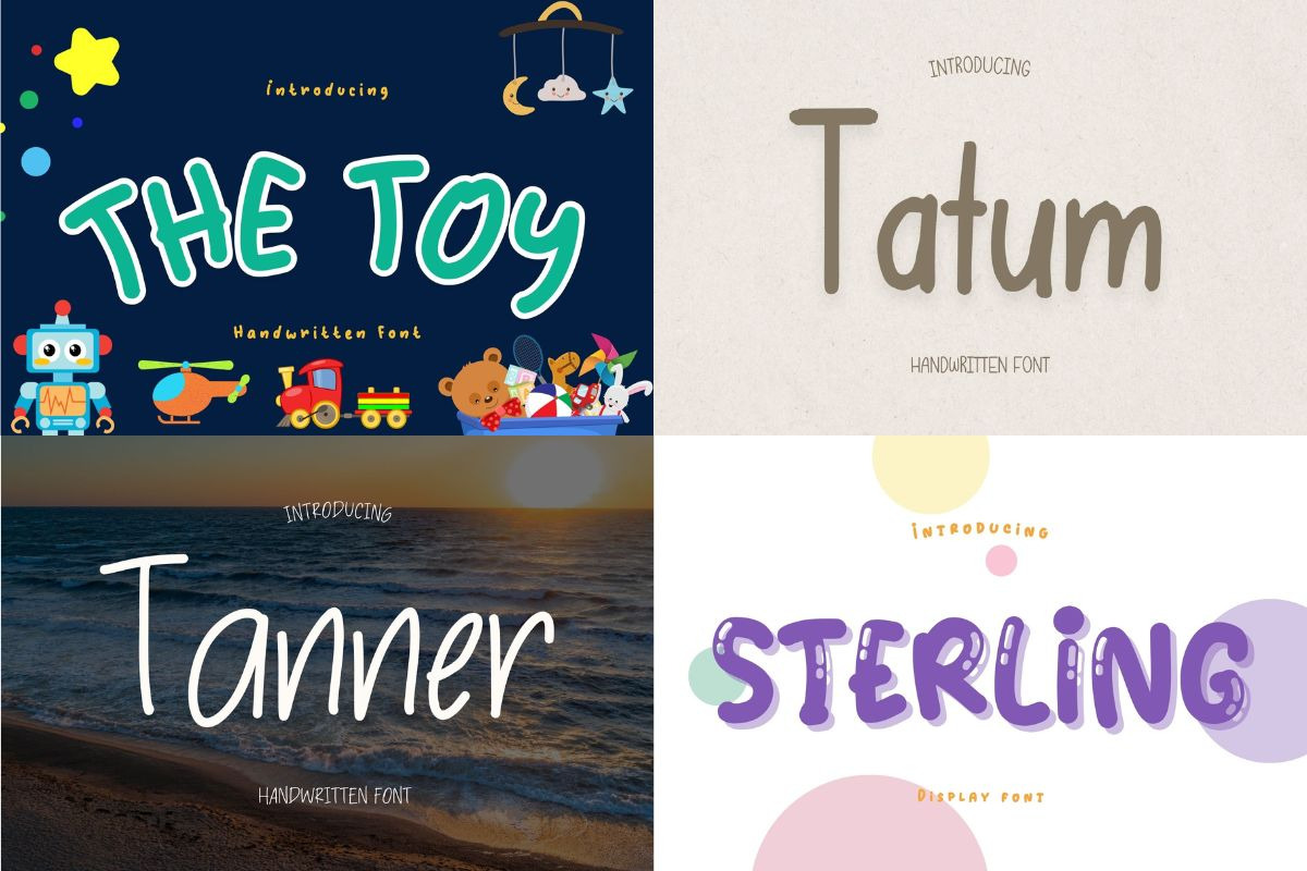 HANDWRITING & DISPLAY FONT BUNDLE, a Handwritten Font by Brown Cupple (Photo 6 of 6)