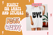 Some Love | Groovy Retro Font, a Font by KA Designs (Thumbnail 11 of 13)