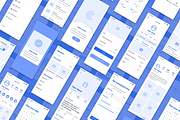 Hoki Mobile Wireframe Design UI Kit, a Wireframe Template by Capi Product (Thumbnail 8 of 8)