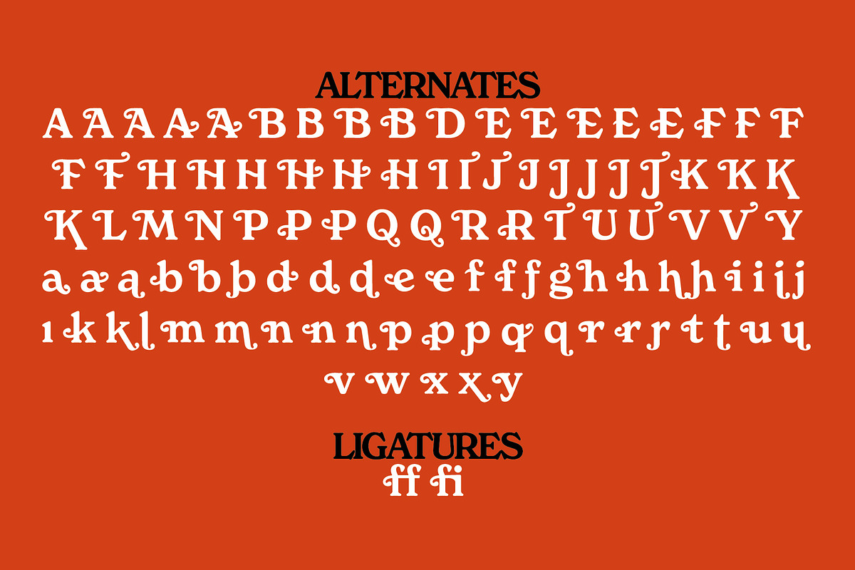 Free Spirited, a Serif Font by Horlleys (Photo 18 of 20)
