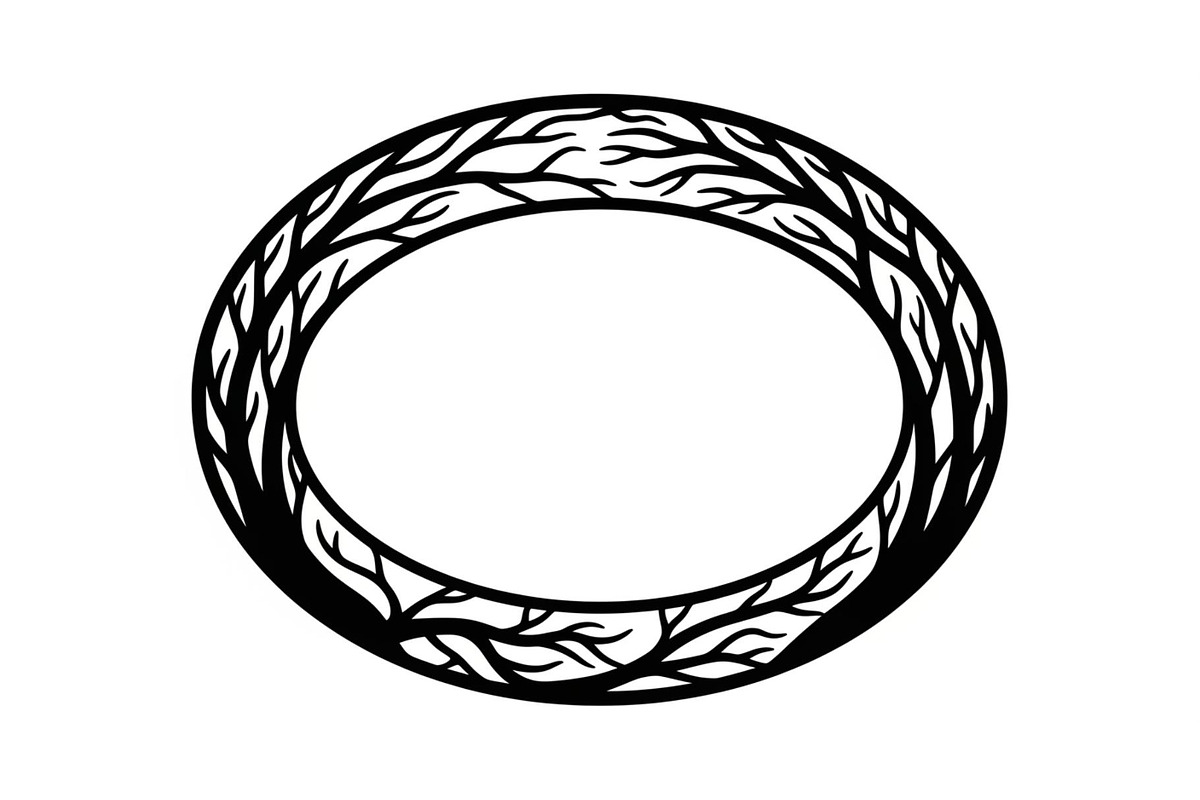 Hand Drawn Oval Scribble Frames, an Illustration by Gfx_Store (Photo 47 of 51)