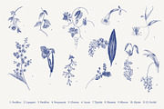 BLOOM. Chinoiserie inspired. B&W, a Decorative Illustration by olga.korneeva (Thumbnail 3 of 11)