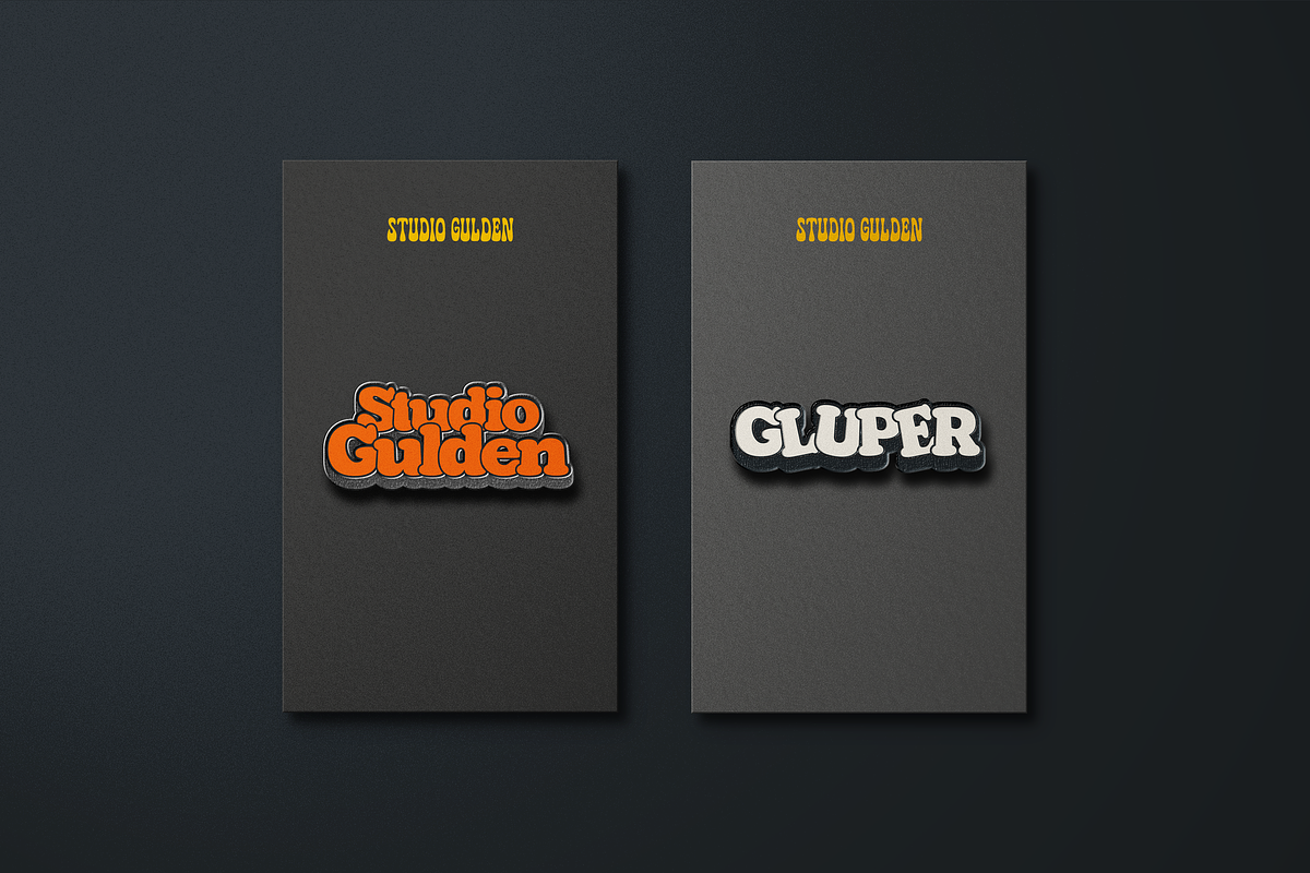 SG - GLUPER, a Font by Studio Gulden (Photo 14 of 16)