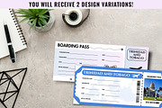 Trinidad and Tobago Trip Gift Ticket, a Templates & Theme by Snapybiz (Thumbnail 3 of 11)