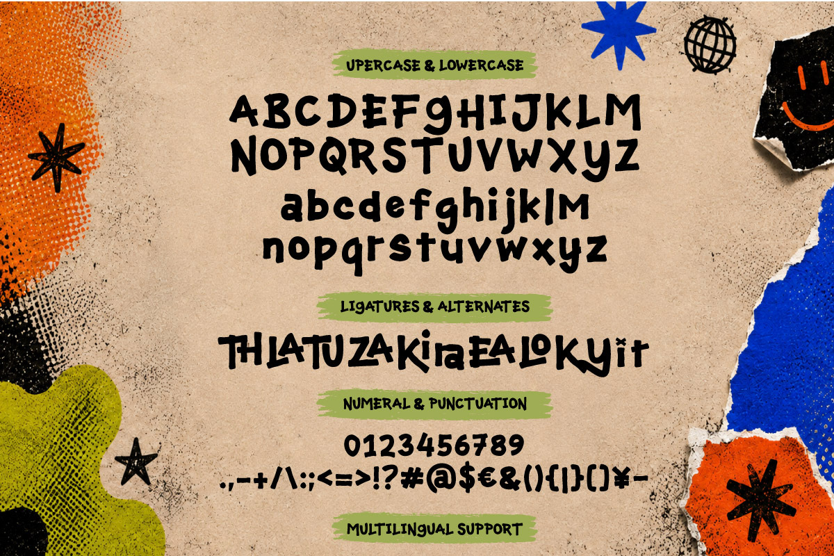 Ikilor Thival - Music Display Font, a Handwritten Font by productype1 (Photo 10 of 10)