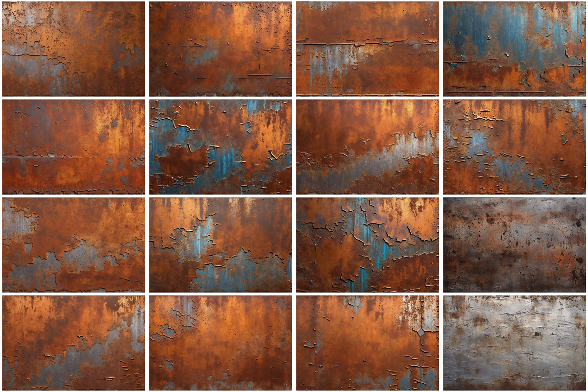 Rusted Metal Texture Background, a Texture Graphic by Forhadx5 (Photo 4 of 5)