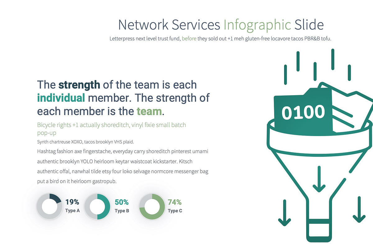 Network Services PowerPoint Template, a Presentation Template by Pulsecolor (Photo 3 of 10)