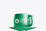 Ceramic Coffee Cup Mockup, an Advertising Mockup by OneVectorStock (Thumbnail 6 of 16)