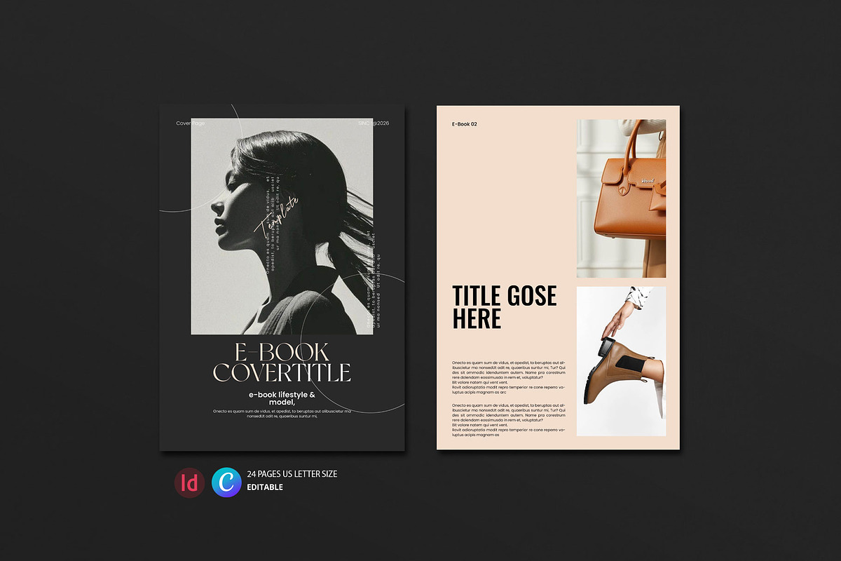 E-Book Magazine Template, a Magazine Template by Aura Agency (Photo 3 of 8)