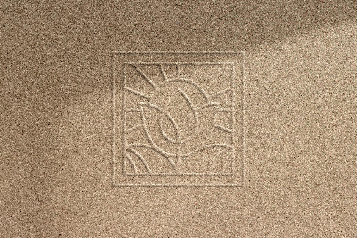 Embossed Paper Logo Mockup, a Mockup by Design Squad (Photo 2 of 5)