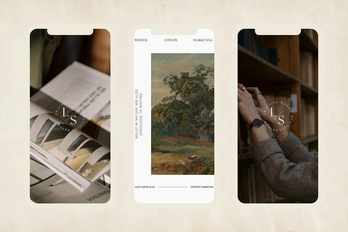 The Editor Template Bundle, a Social Media Template by The Flossy Finch (Photo 7 of 11)