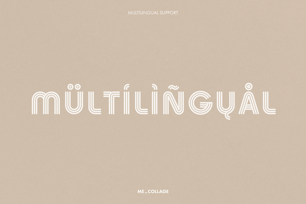 HOKIME - Zen Font With a Retro Vibe, a Sans Serif Font by ME_COLLAGE (Photo 14 of 17)