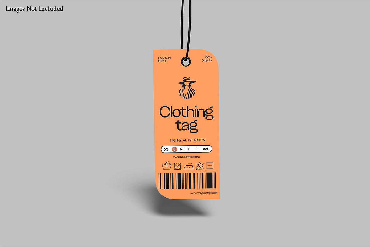 Clothing Tag Mockup, an Advertising Mockup by Bangdastudio (Photo 11 of 11)