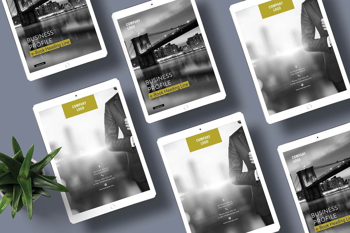 Business Profile E-Book Layout, a Templates & Theme by R-studio (Photo 9 of 10)