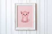 Cute Animals Illustrations, an Illustration by naima.design (Thumbnail 1 of 4)