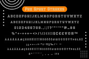 Fox Sport 6 Fonts Style, a Slab Serif Font by Fox7 By Rattana (Thumbnail 11 of 12)