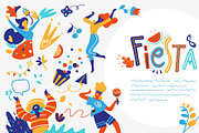 Fiesta Forever, a Person Illustration by Hurcastock! (Thumbnail 11 of 14)