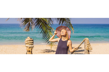 Vacation on tropical island. Woman, a Person Photo by Elizaveta Galitskaya