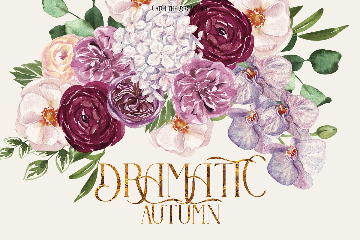 BUNDLE 95 in 1 - 11000 Watercolor, a Decorative Illustration by Catch the Dream Art (Photo 22 of 96)