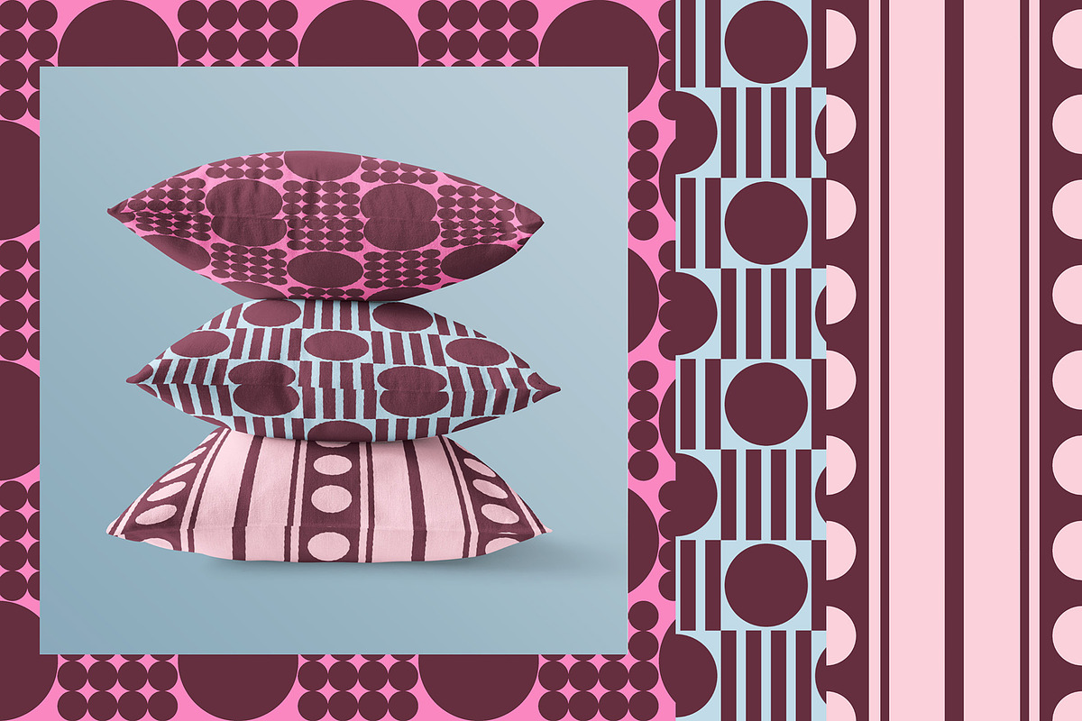 Joy Of Dots: Pattern & Frames, a Pattern Graphic by Essentially Nomadic (Photo 9 of 12)