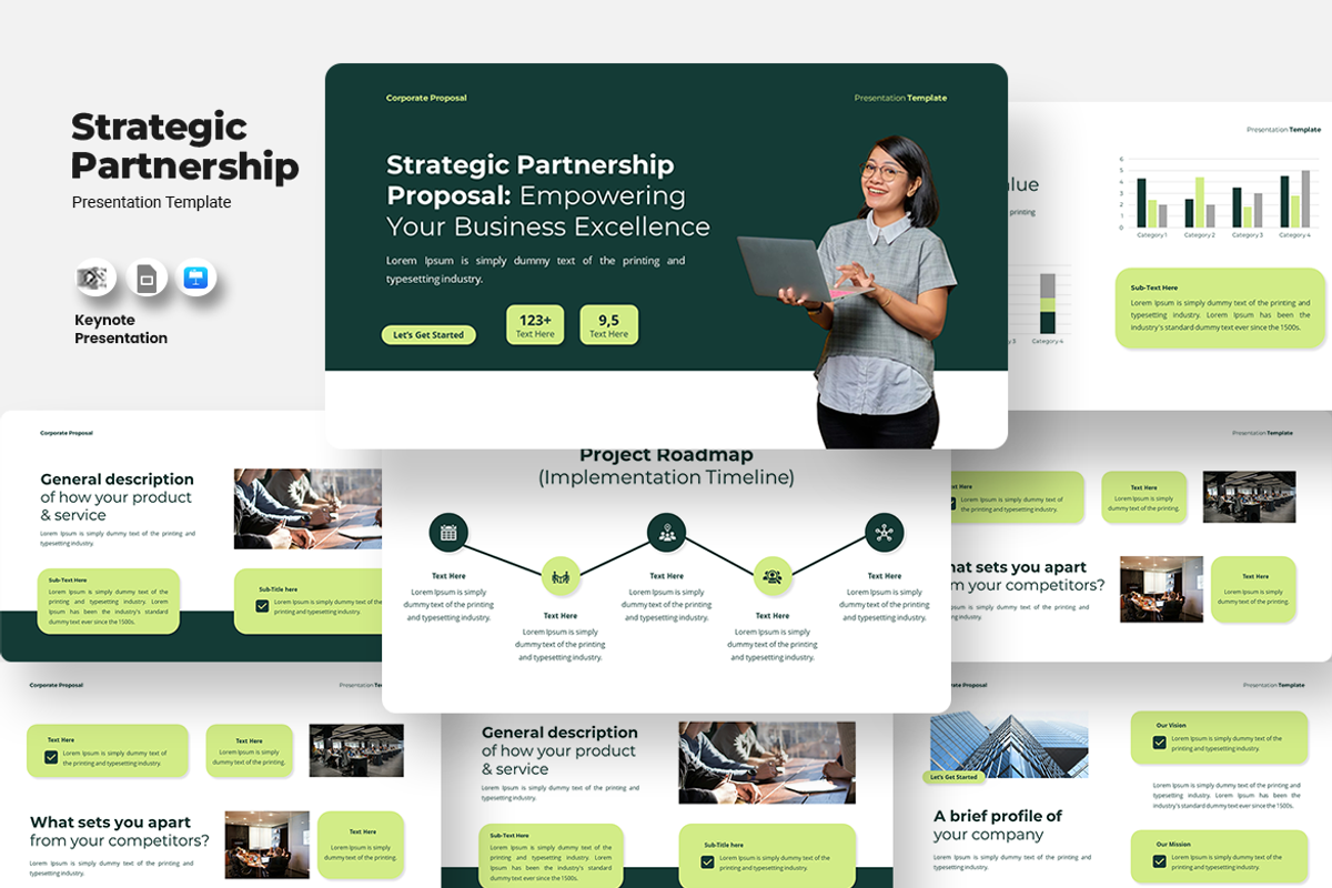Strategic Partnership - Keynote, a Presentation Template by QR Design Studio (Photo 1 of 3)