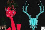 Retro Threshold Effect Ps Action, an Action Add-On by Studio Retouch (Thumbnail 10 of 18)