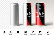 Can Bottle Mockup, a Product Mockup by PixelVoyager (Thumbnail 2 of 6)