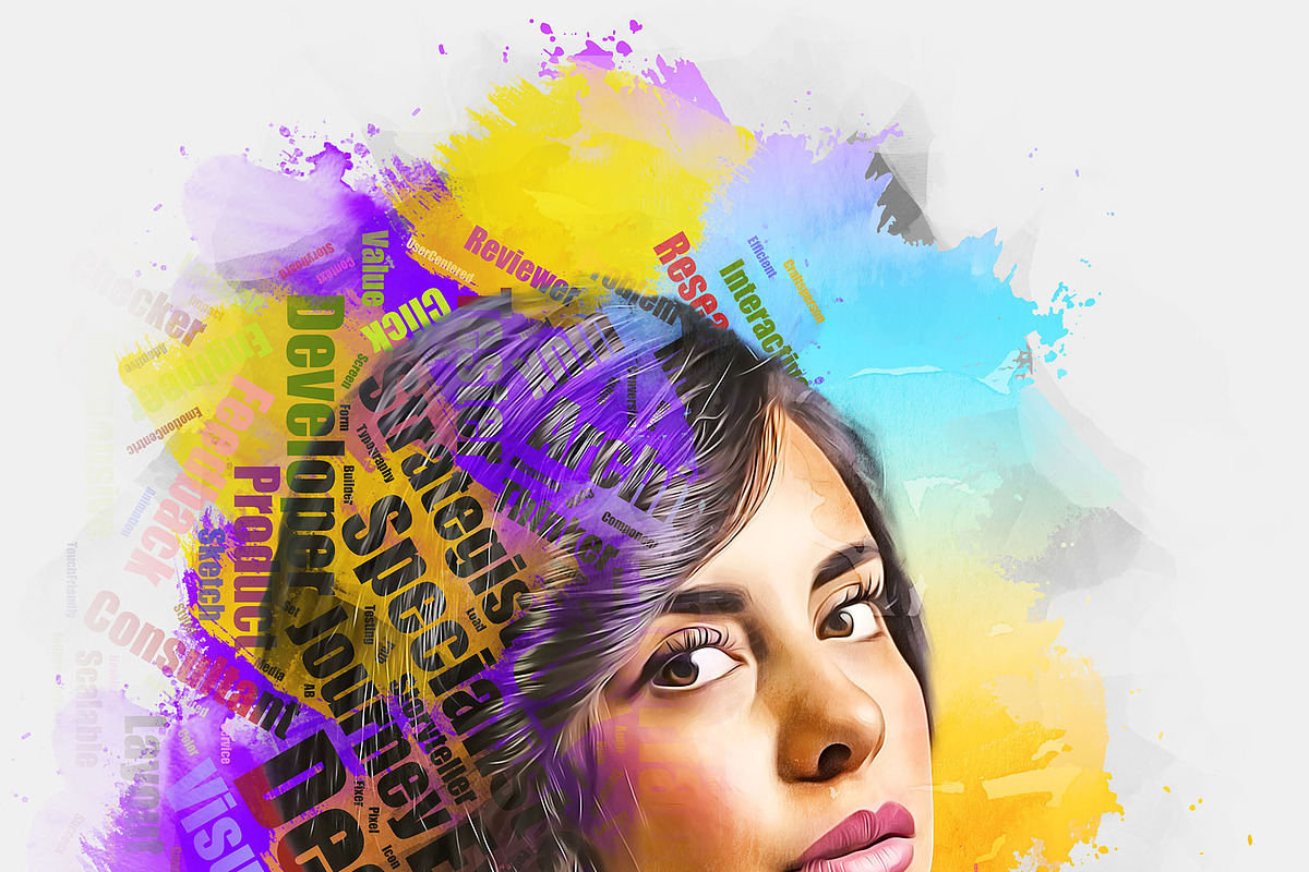 Unique Portrait Text Photo Effect, an Action Add-On by MRI STUDIO (Photo 39 of 42)