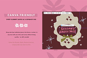 WINTER OVERLAYS | CHRISTMAS CLIPART, a Decorative Illustration by Favete Art (Thumbnail 2 of 21)