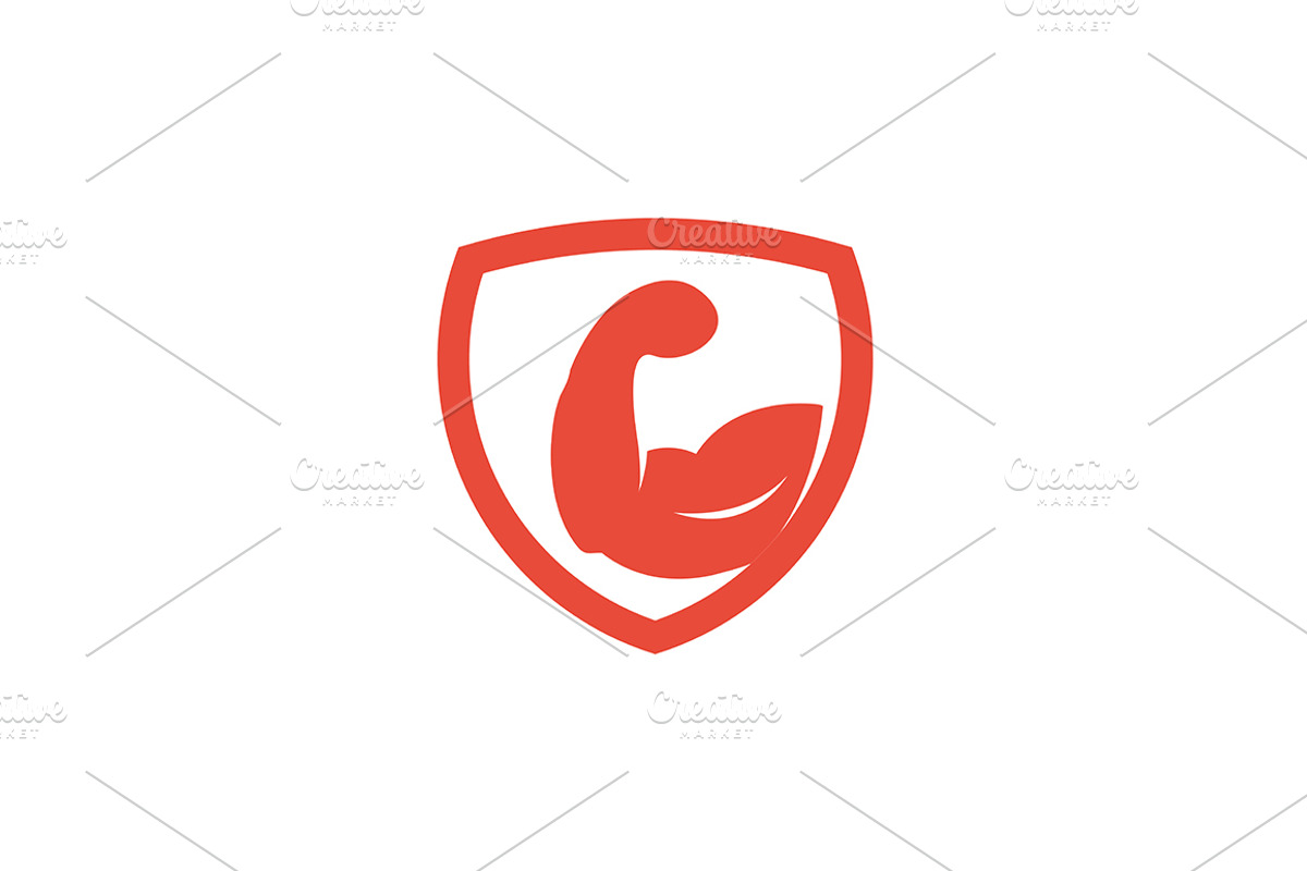 20 Logo Fitness Gym Templates Bundle, a Branding & Logo Template by Friendesigns (Photo 20 of 21)