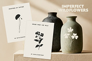 Botanical Flower Silhouettes Set, an Object Illustration by NatalieArtShop (Thumbnail 3 of 12)
