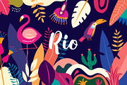 Jungle Animals cute collection, an Animal Illustration by MoleskoStudio (Thumbnail 1 of 13)
