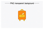 Luggage and Travel Bag Icons, an Icon by Designfour (Thumbnail 2 of 6)
