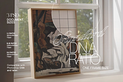 DIN A Frame Animated PSD Mockup, an Advertising Mockup by WasMockups (Thumbnail 2 of 6)