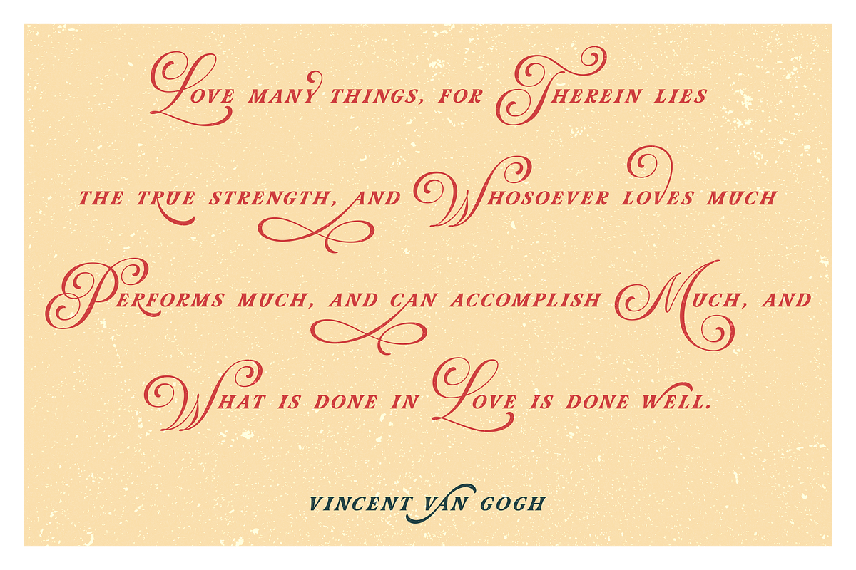Astria - Fancy Typeface preview 4