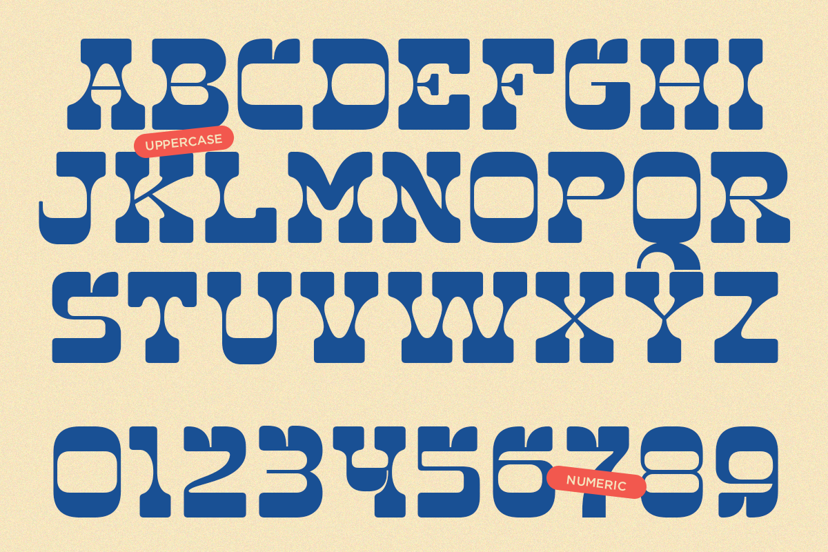 Moreca - Retro Slab Serif Font, a Slab Serif Font by Font Liner (Photo 9 of 10)