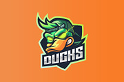 Duck Mascot Esport Logo, a Branding & Logo Template by prps.std (Thumbnail 2 of 3)