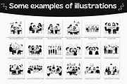 Notion Style Lifestyle Illustration, a Person Illustration by DaisyStudio (Thumbnail 9 of 10)