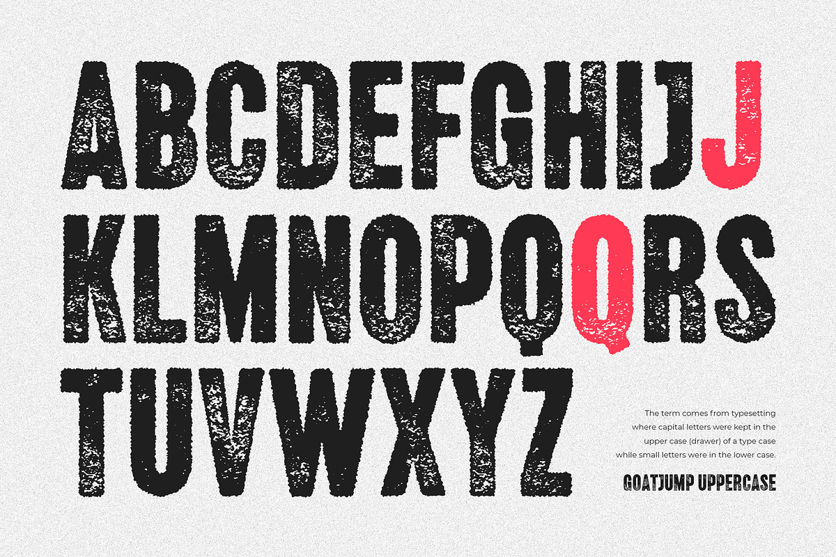Goatjump - Bold Vintage Rough, a Font by Typia Nesia (Photo 2 of 12)