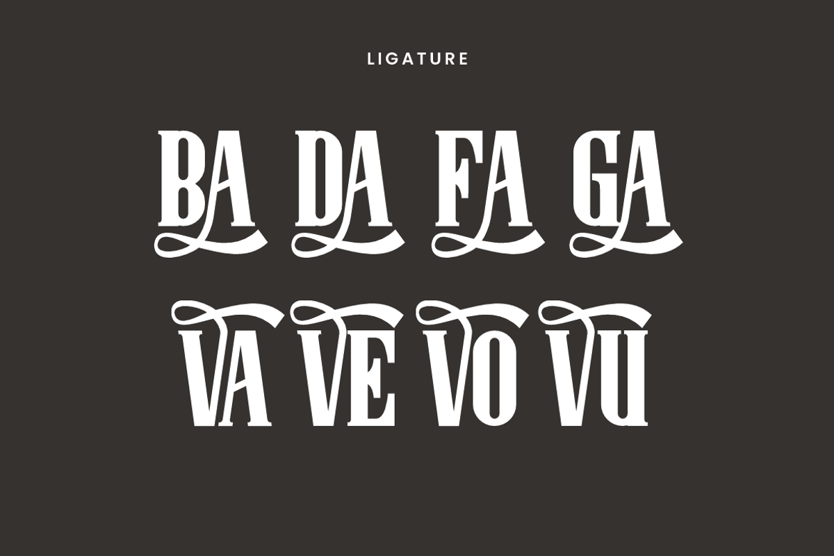 Arevoke - Bold Serif Font, a Serif Font by QR Design Studio (Photo 6 of 8)