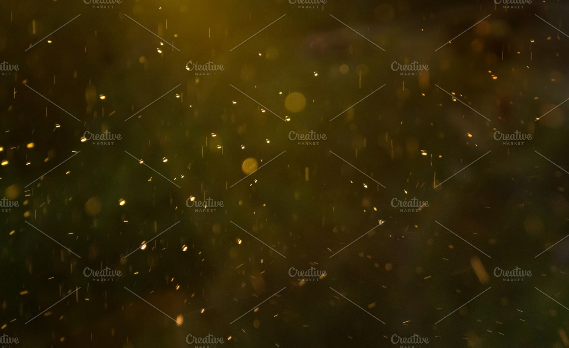 Rain drops stock photo containing abstract and bokeh, an Abstract Photo by Innire