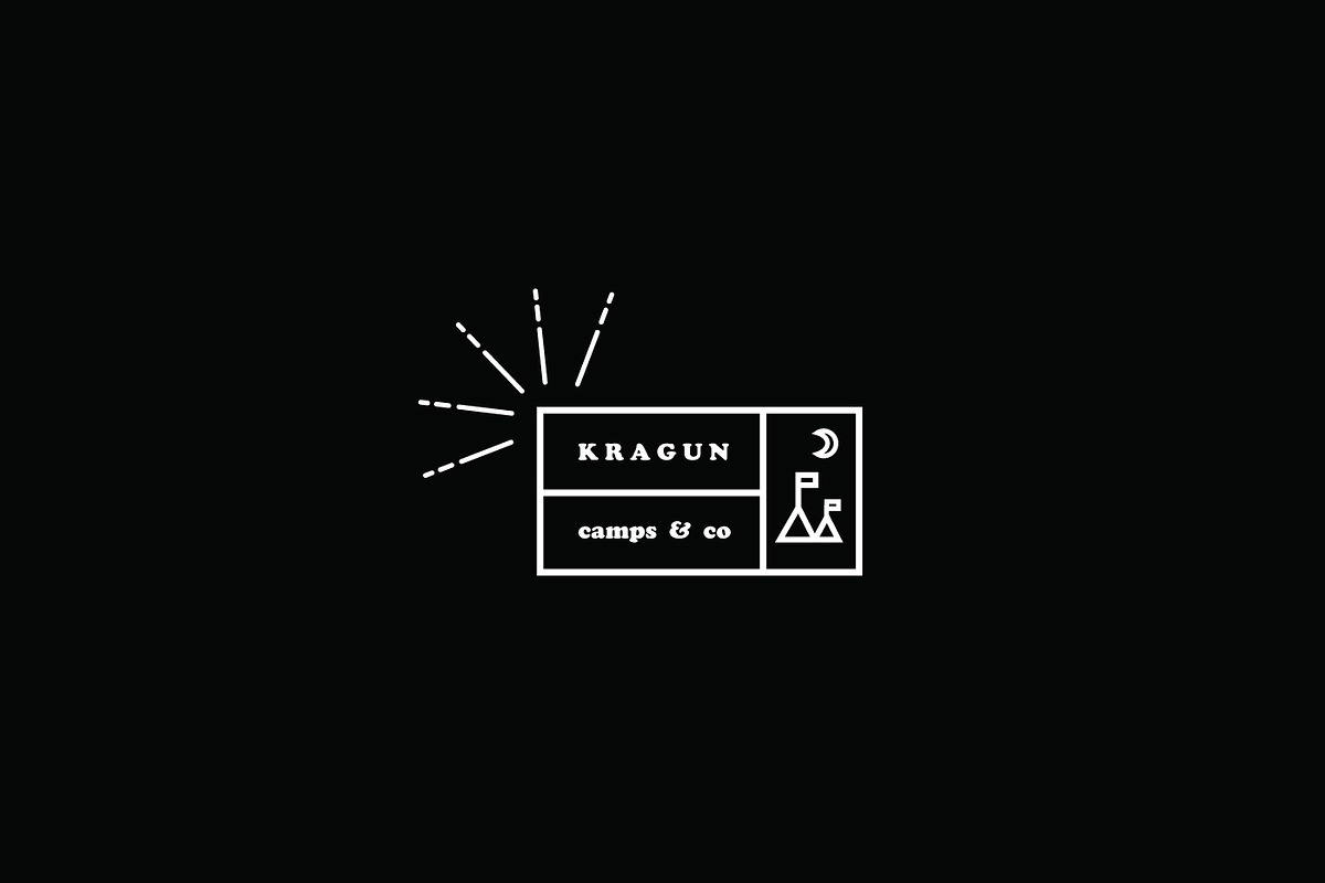 Kragun Camping Company Logo Template, a Branding & Logo Template by RedRiver Studio (Photo 3 of 3)