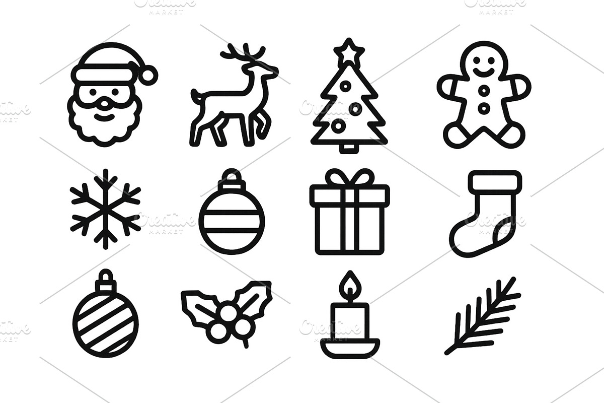 Festive holiday symbols featuring, an Object Illustration by ZinetroN