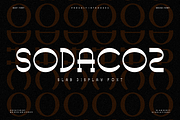 Sodacoz - Slab Font, a Slab Serif Font by QR Design Studio (Thumbnail 1 of 6)