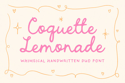 Whimsical Handwritten Script FontDuo, a Handwritten Font by Ayya Studio