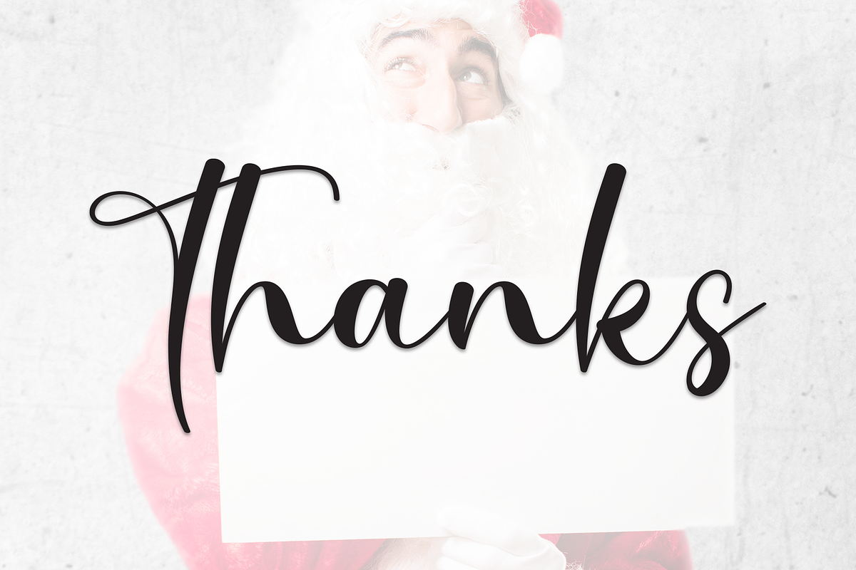 Santa Quotes | Script Font, a Handwritten Font by Scratchones (Photo 8 of 8)