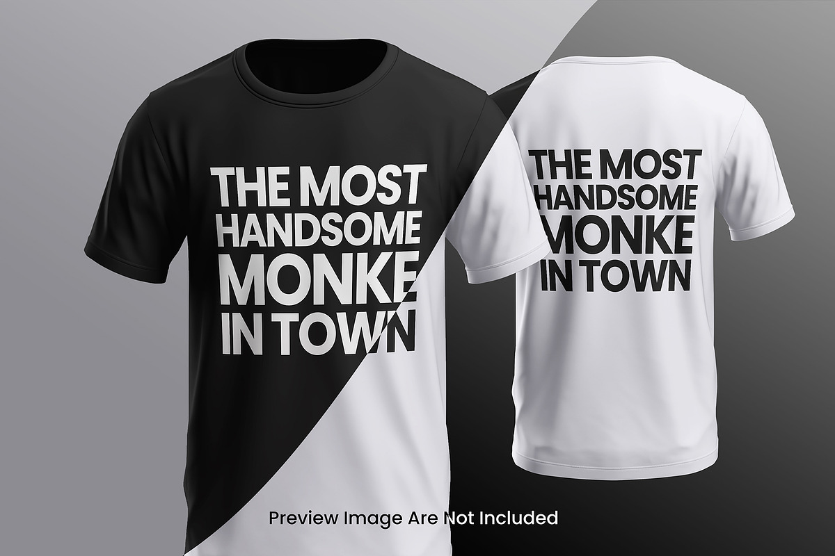 T-Shirt Mockup, a Shirt Mockup by Allfriday Studio (Photo 1 of 3)