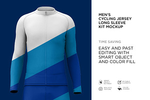 Cycling Jersey Long Sleeves Kit