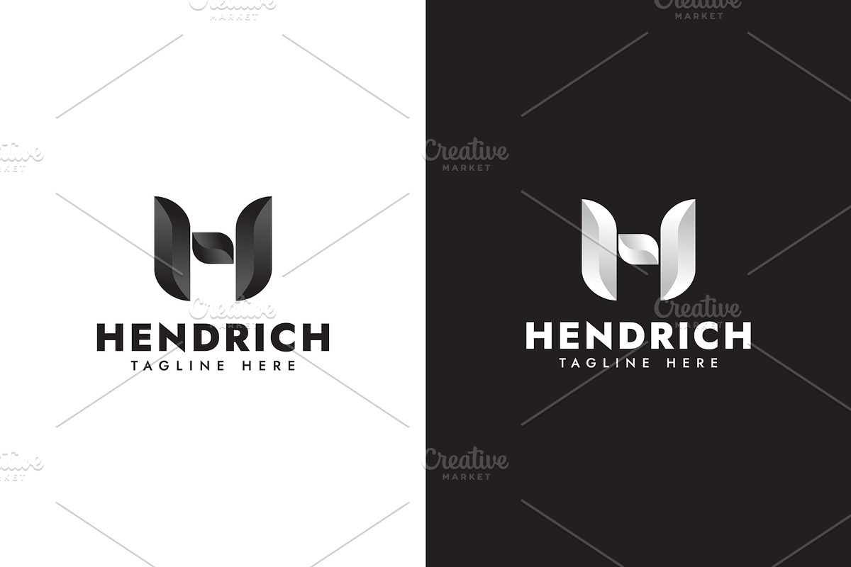 Letter H colorful monogram logo, a Branding & Logo Template by Amadul11 (Photo 3 of 4)