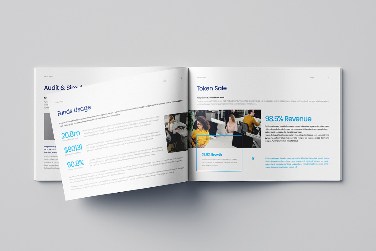 White Paper Template | Canva, a Brochure Template by HiveArts (Photo 6 of 9)